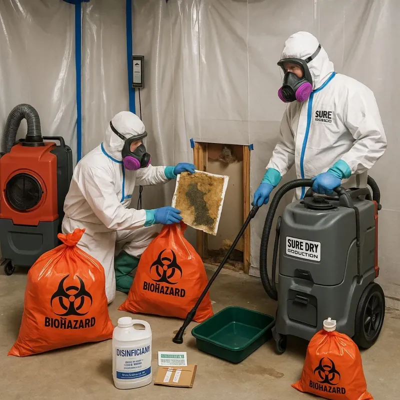 Contaminated Water Handling Protocols process in Forest Park, OK
