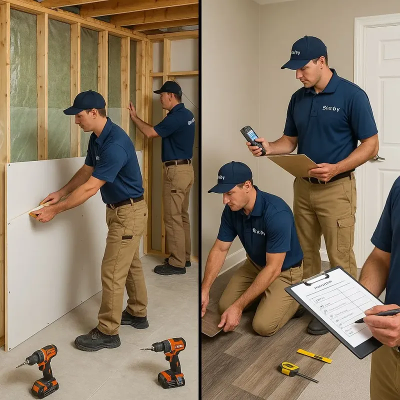 Repairs and Reconstruction process in Forest Park, OK